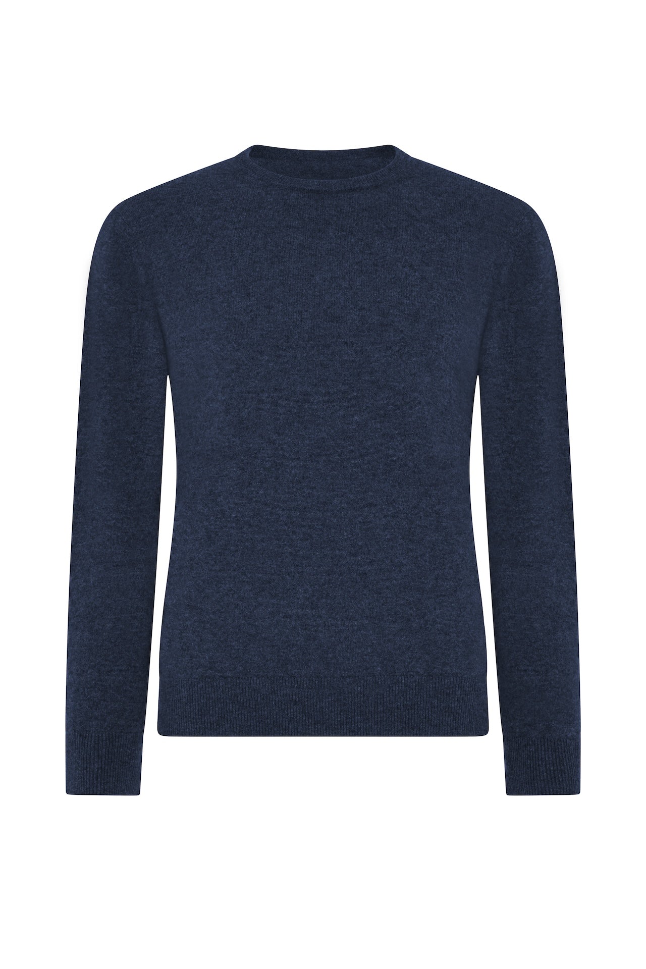 Navy Cashmere Crew Neck Jumper