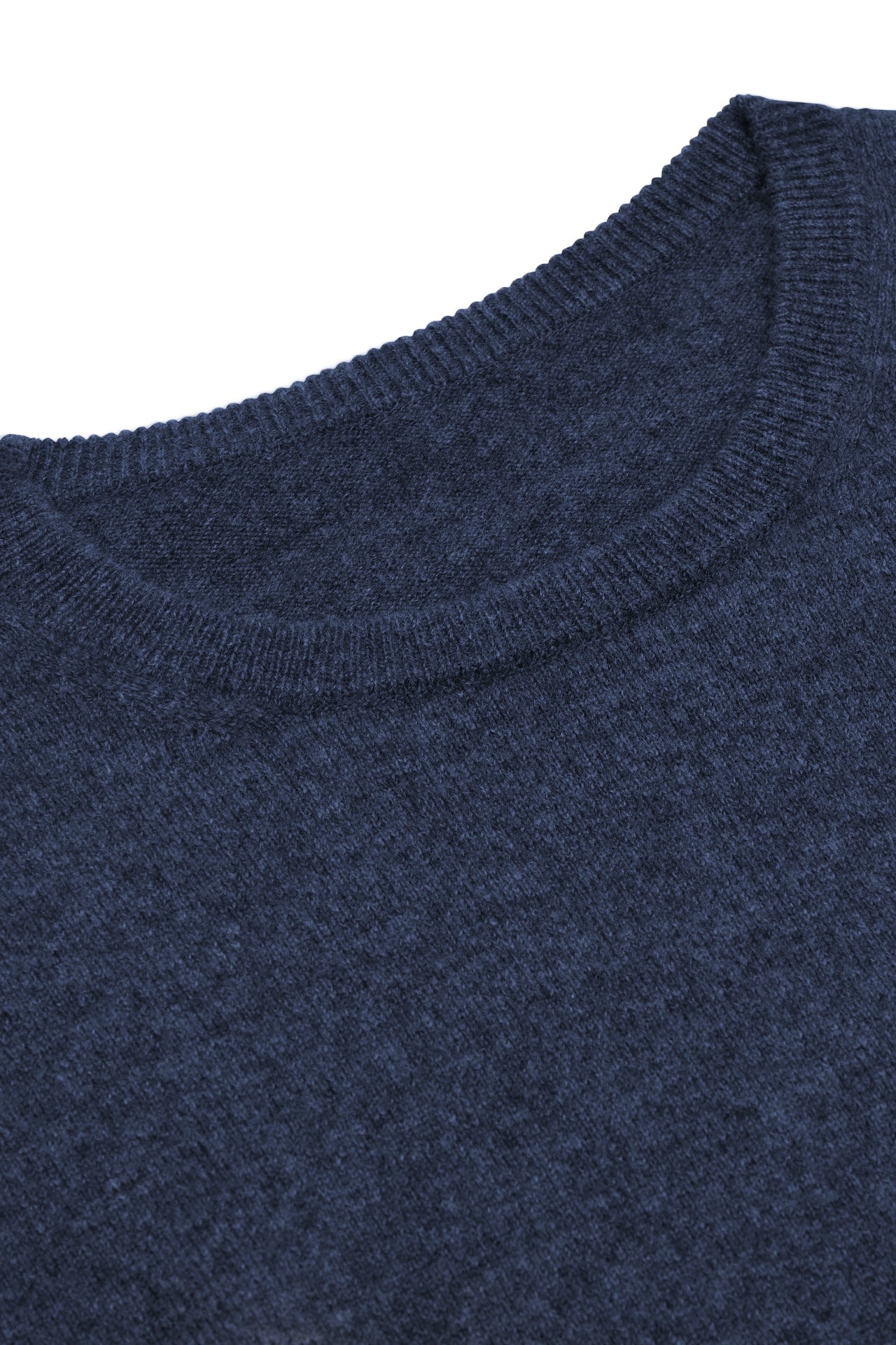 Navy Cashmere Crew Neck Jumper