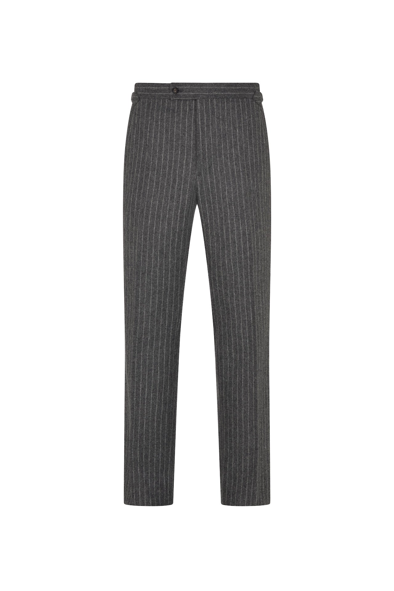 Grey Chalk Stripe Double Breasted Suit