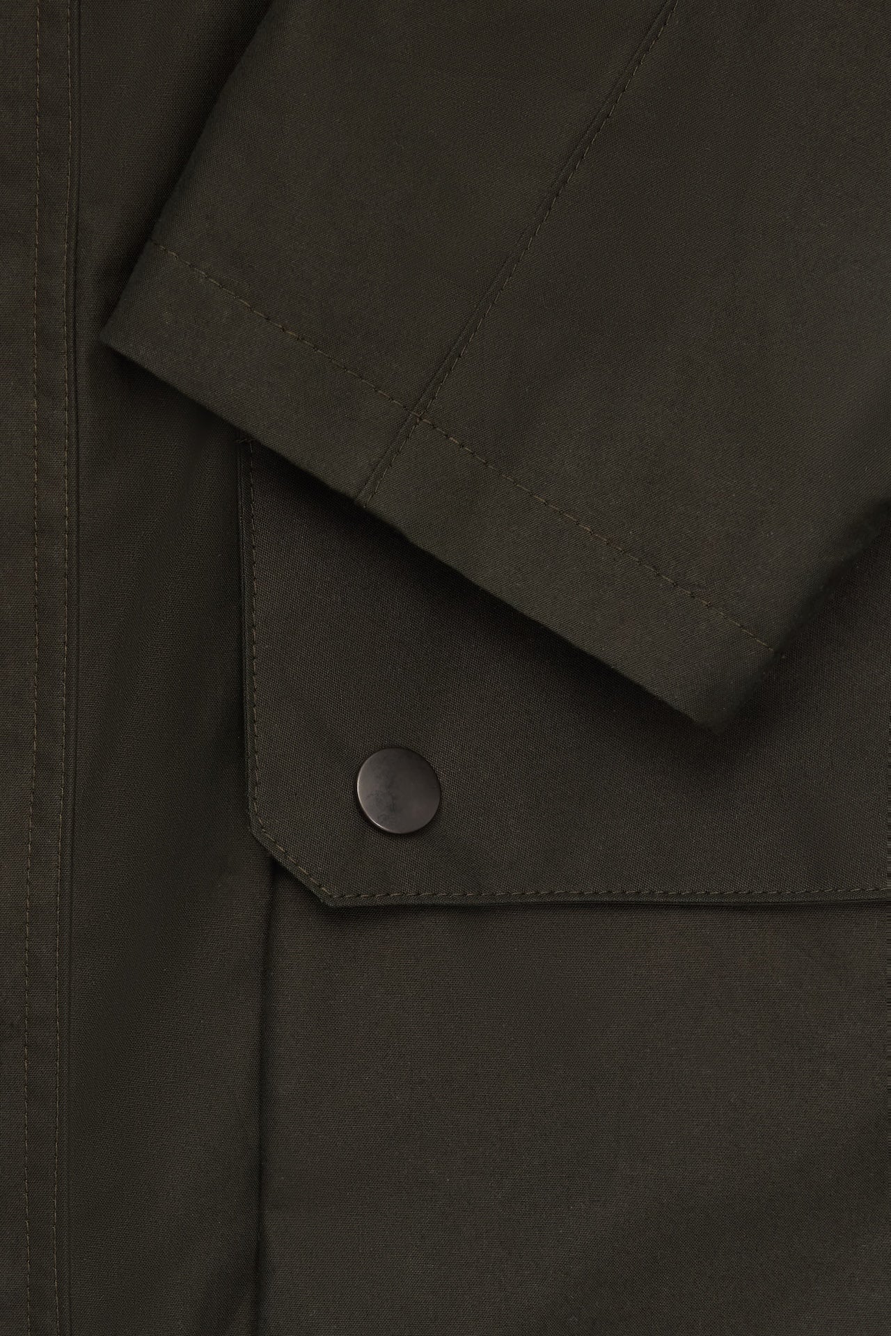 Green Super Dry Wax Shooting Jacket