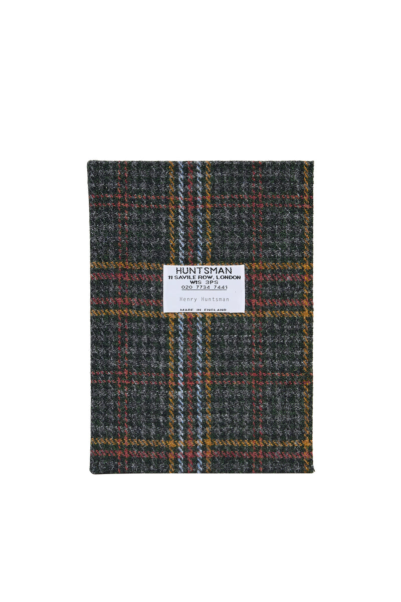 Grey/Orange Check Almanac Notebook