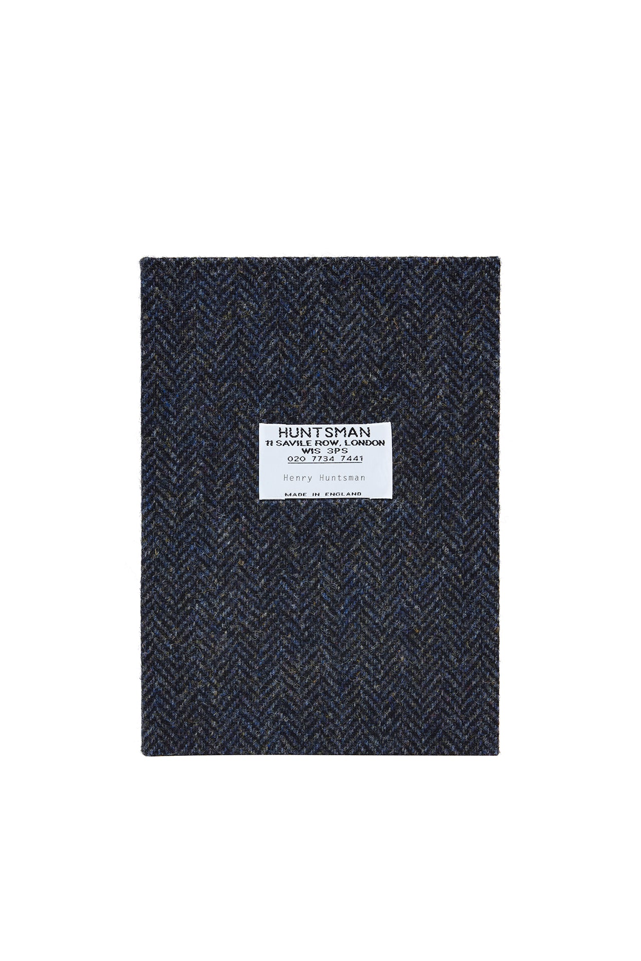 Navy Herringbone  Almanac Notebook