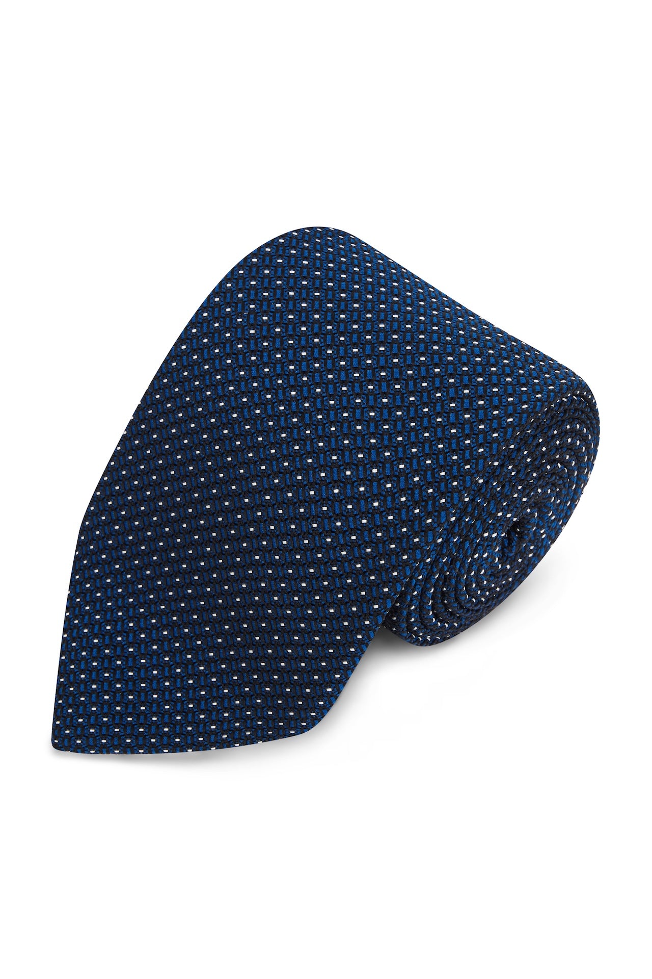 Silk Line Dot Tie