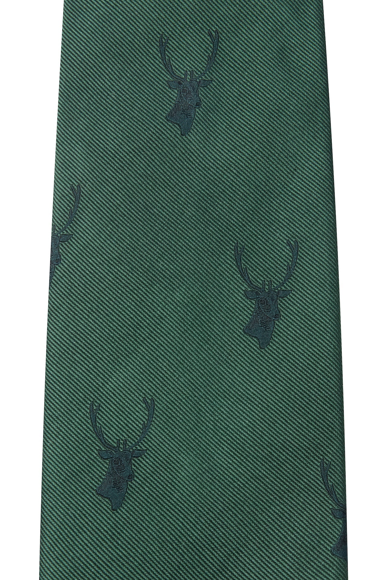 Huntsman Green Stag Tie