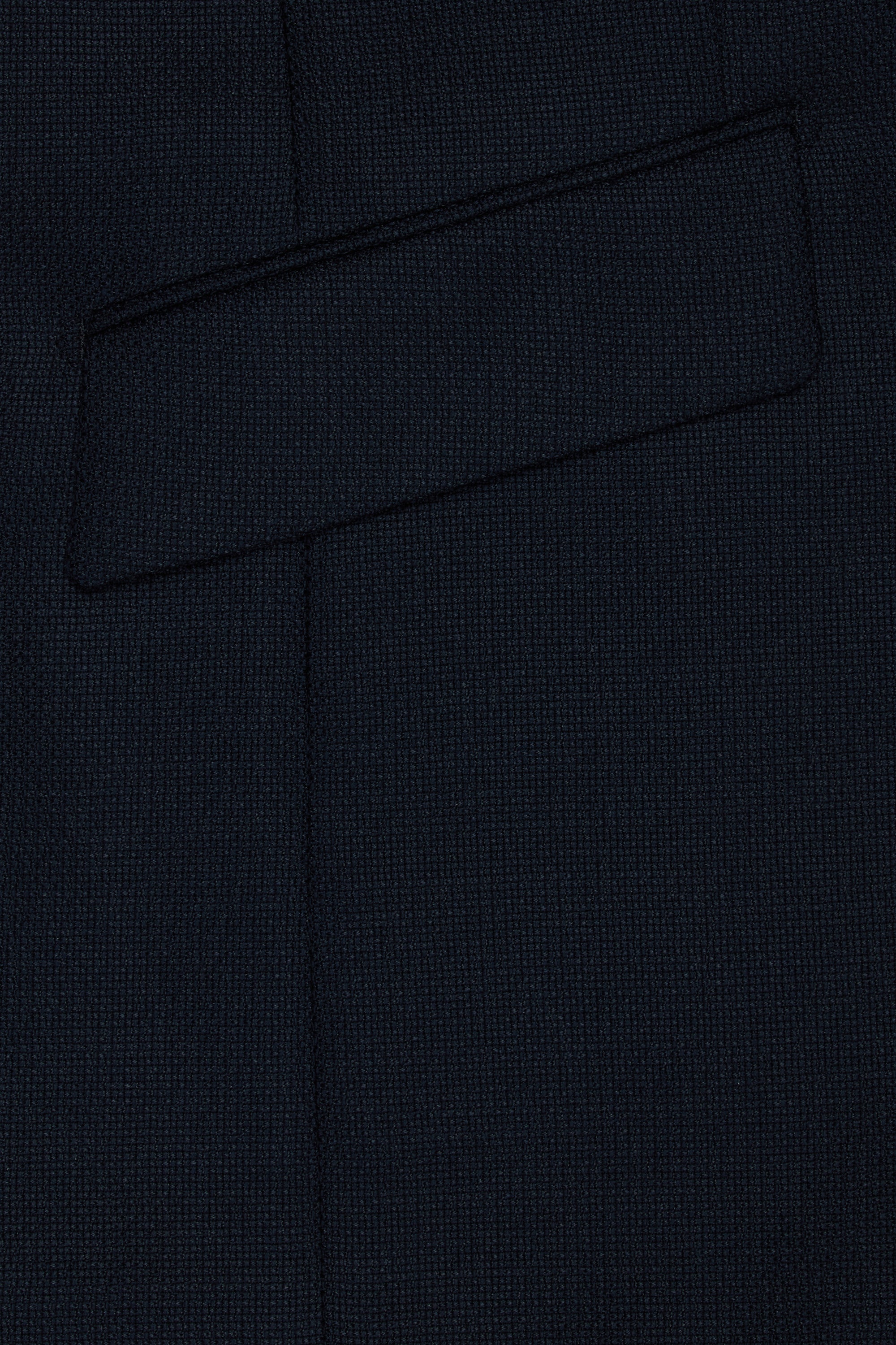 Navy Hopsack Blazer