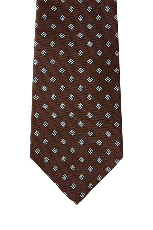 Brown Diamond Tie