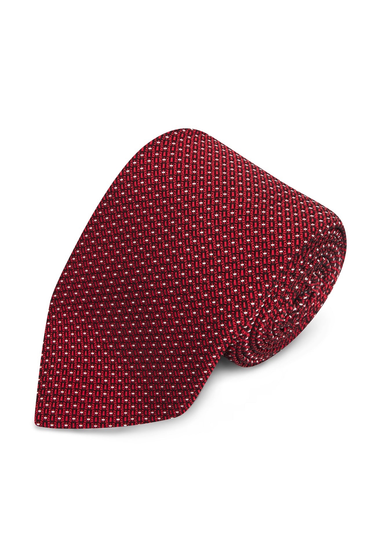 Silk Line Dot Tie