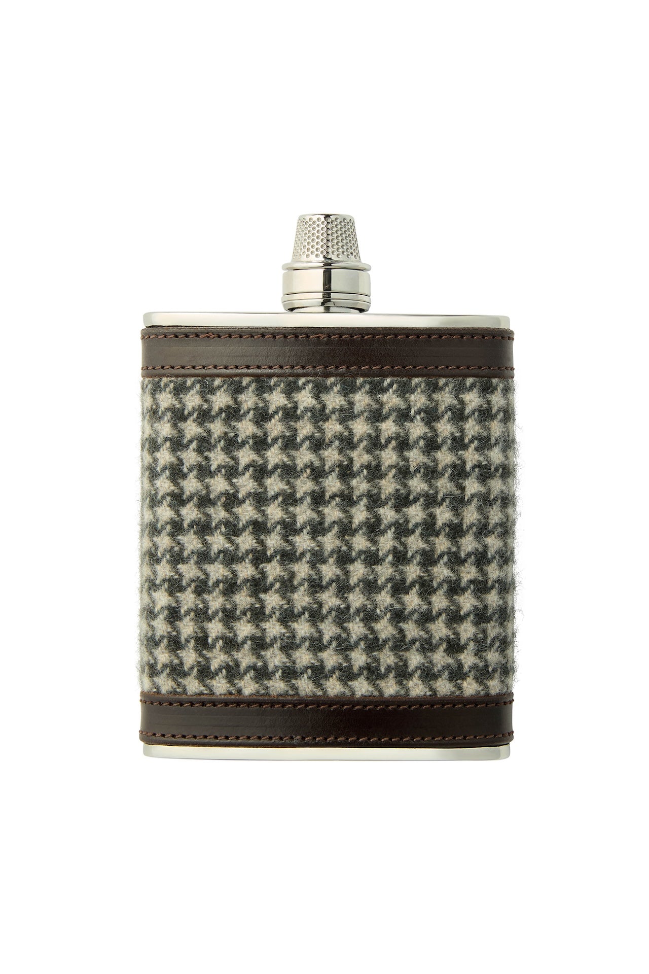 Cashmere Four Point Star Hip Flask