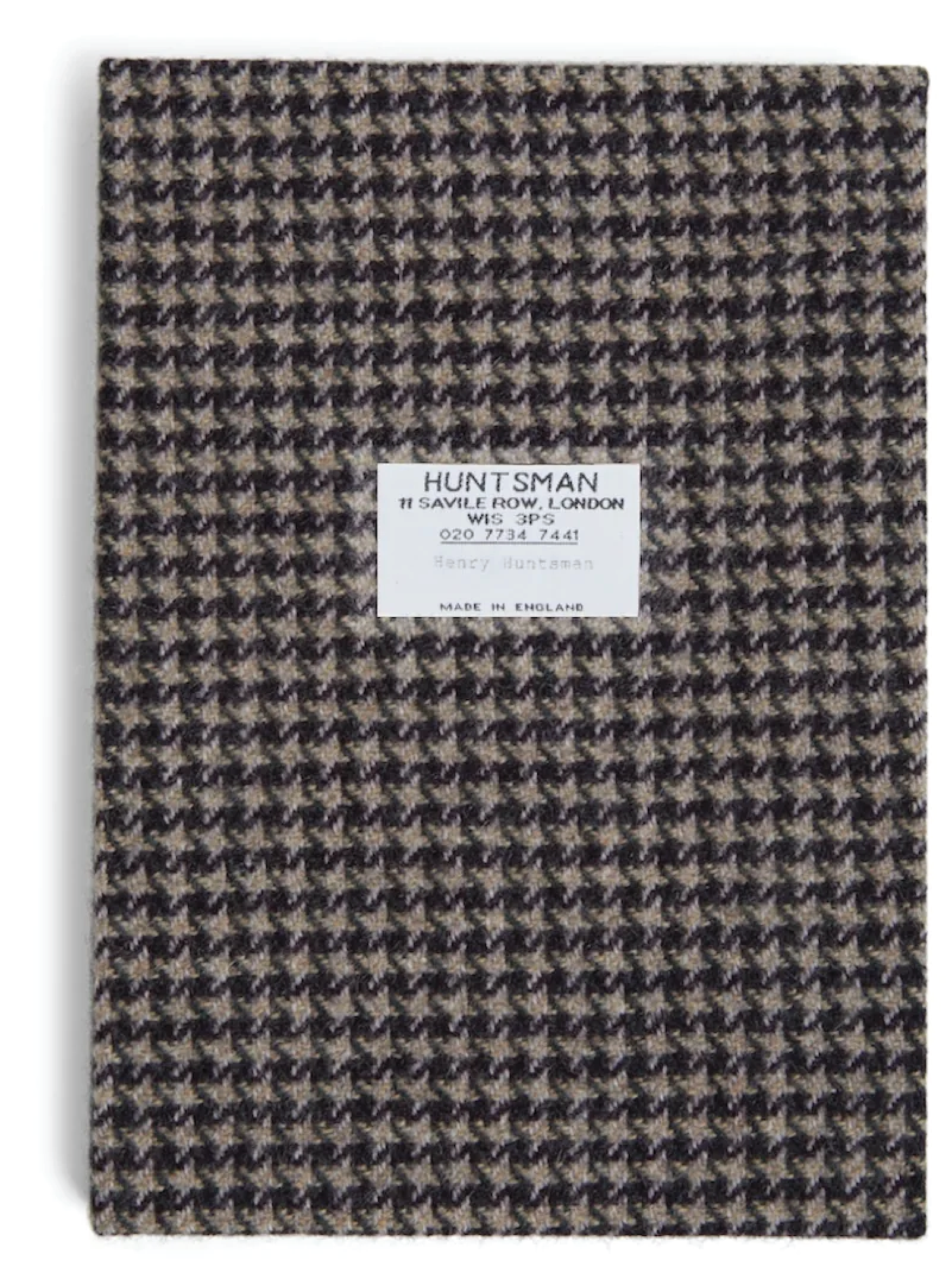 Brown Norfolk Cashmere Almanac Notebook