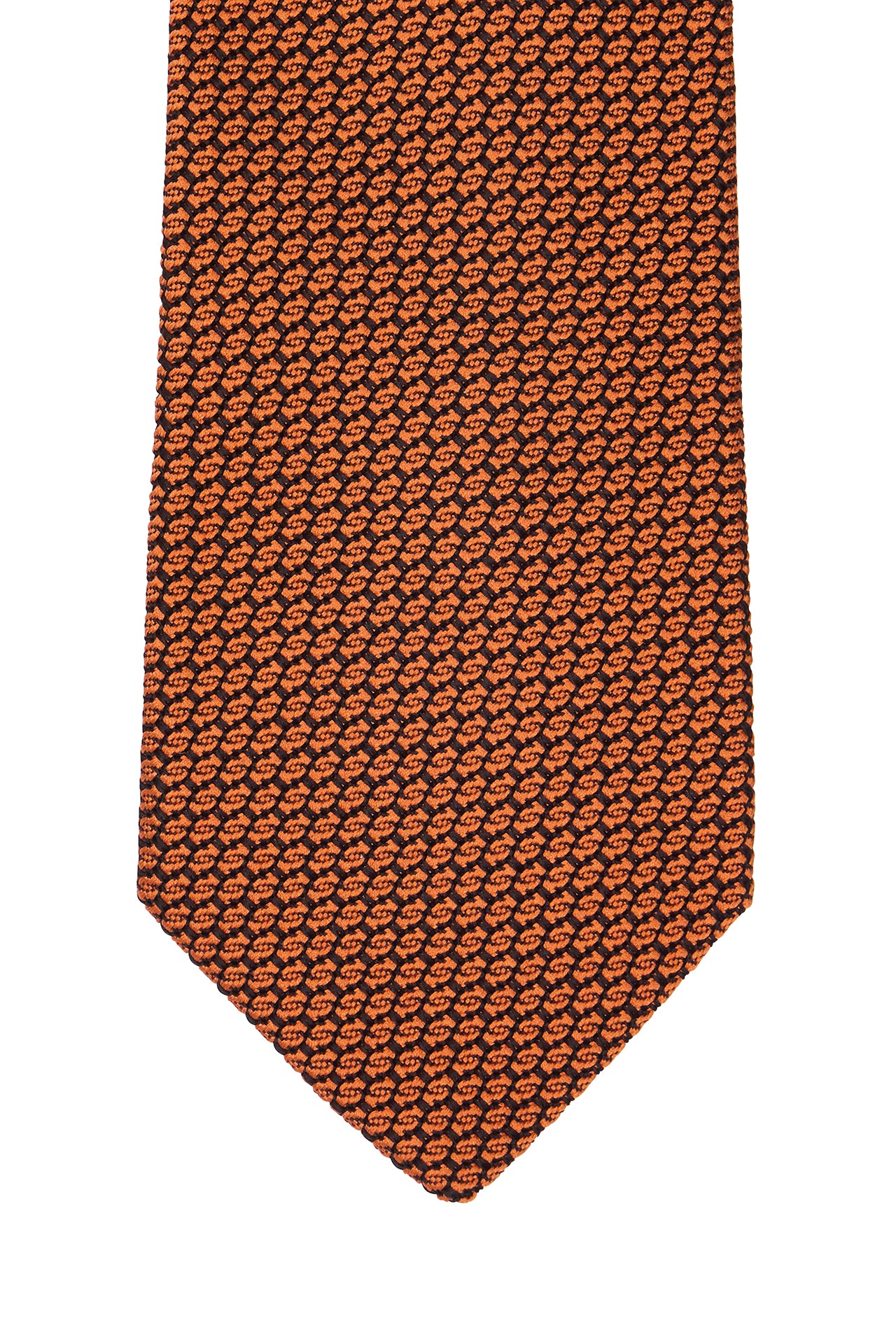 Orange Garza Tie