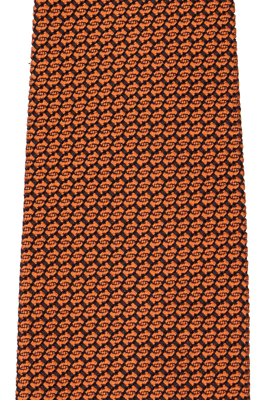 Orange Garza Tie