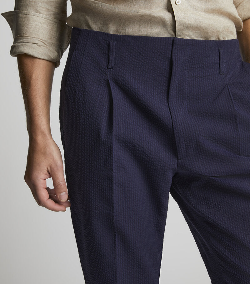 Sage Linen Trouser – Huntsman Savile Row