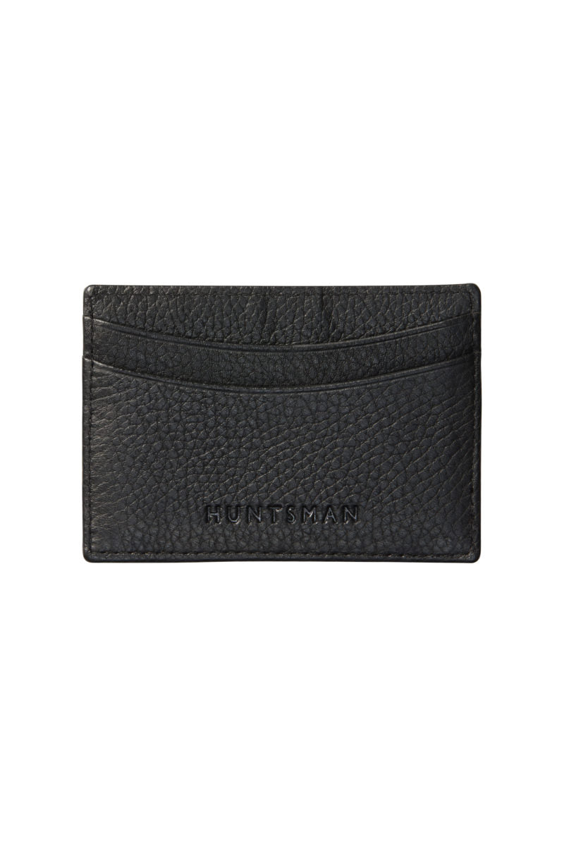 Black Deerskin Card Holder