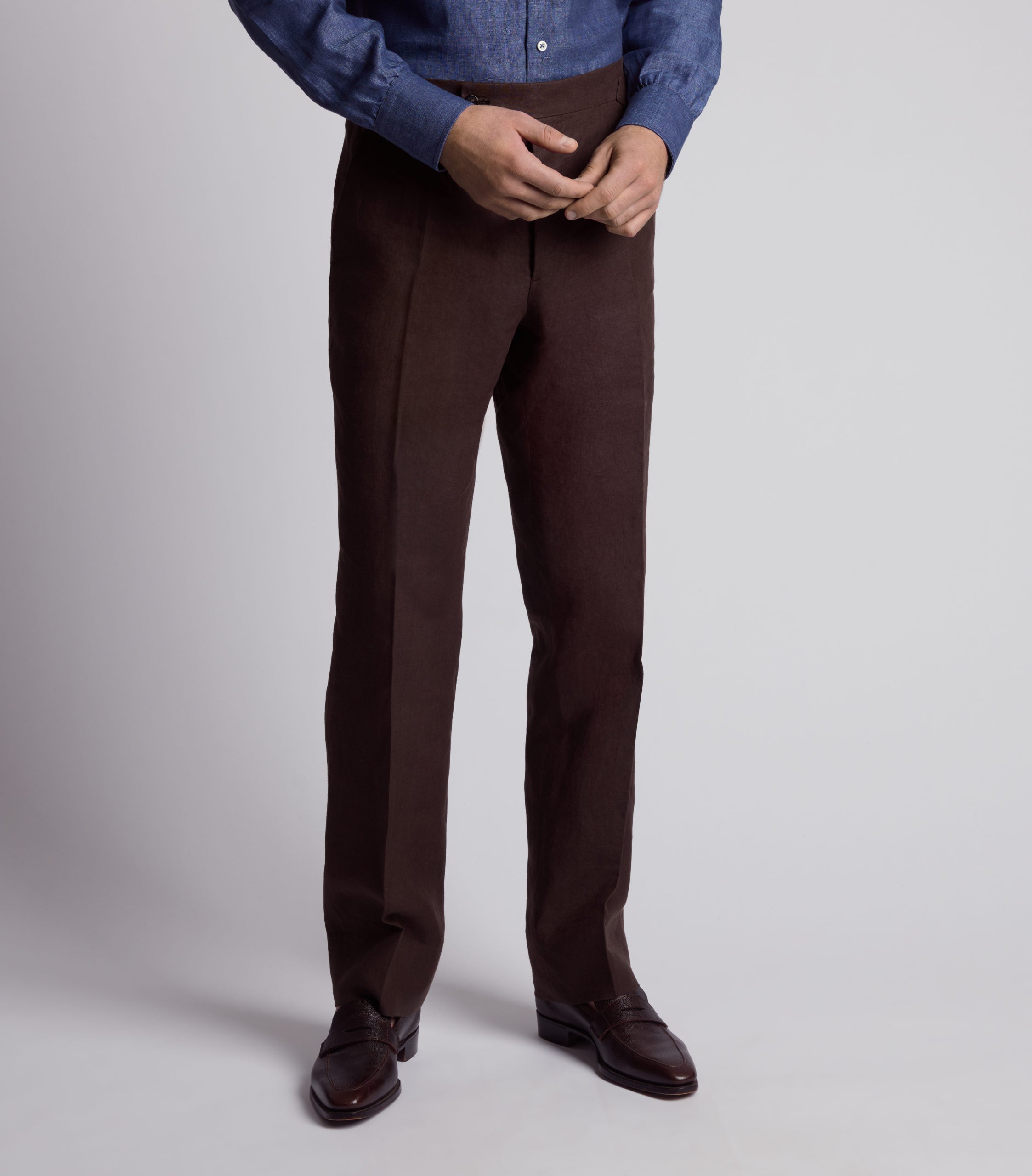 Redefined Rebel RRJASON PANTS PLUS  Trousers  chocolate brownbrown   Zalandocouk