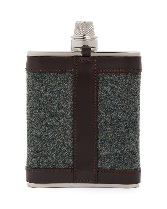 Cawdor Tweed Hip Flask